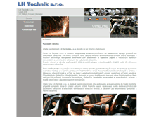 Tablet Screenshot of lh-technik.com
